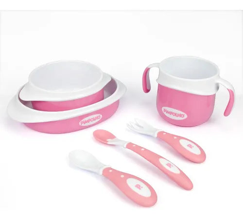 Kit Alimentação Pimpolho Infantil 6 Peças