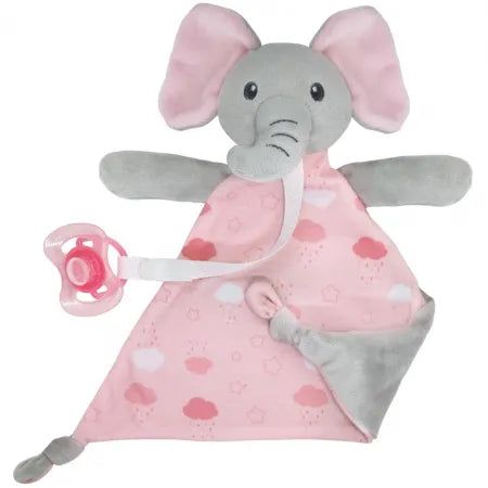 Naninha Infantil Buba Bichinhos com Prendedor de Chupeta