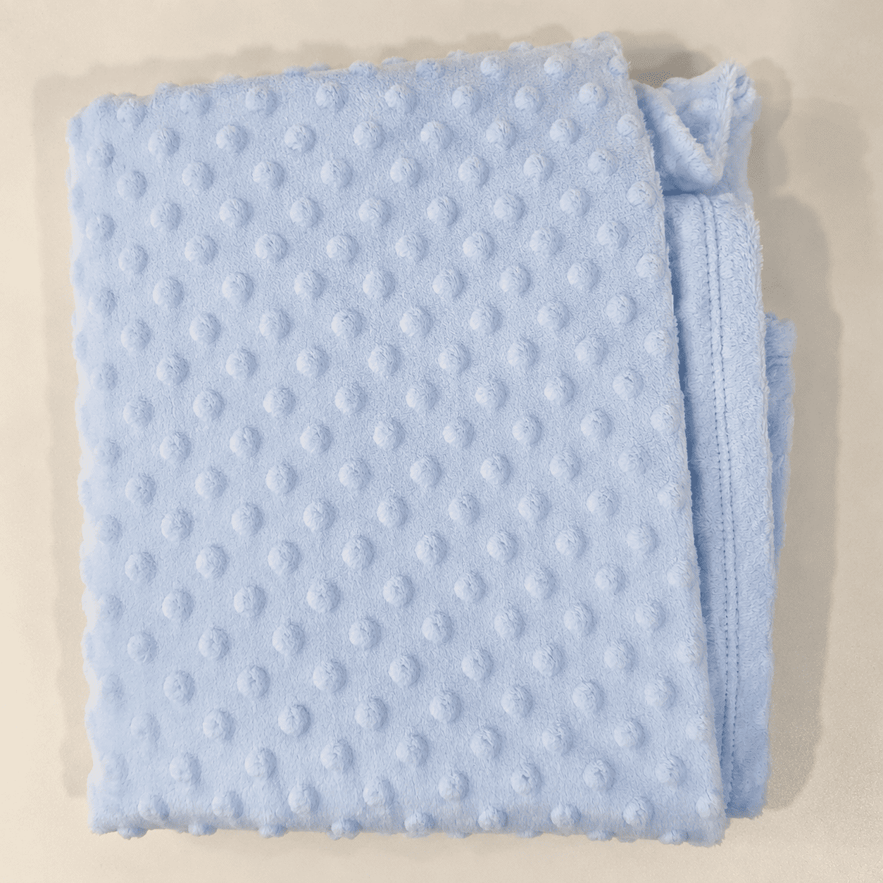 Manta Infantil Ever Fleece Bolinha 95x75cm Macia e Aconchegante