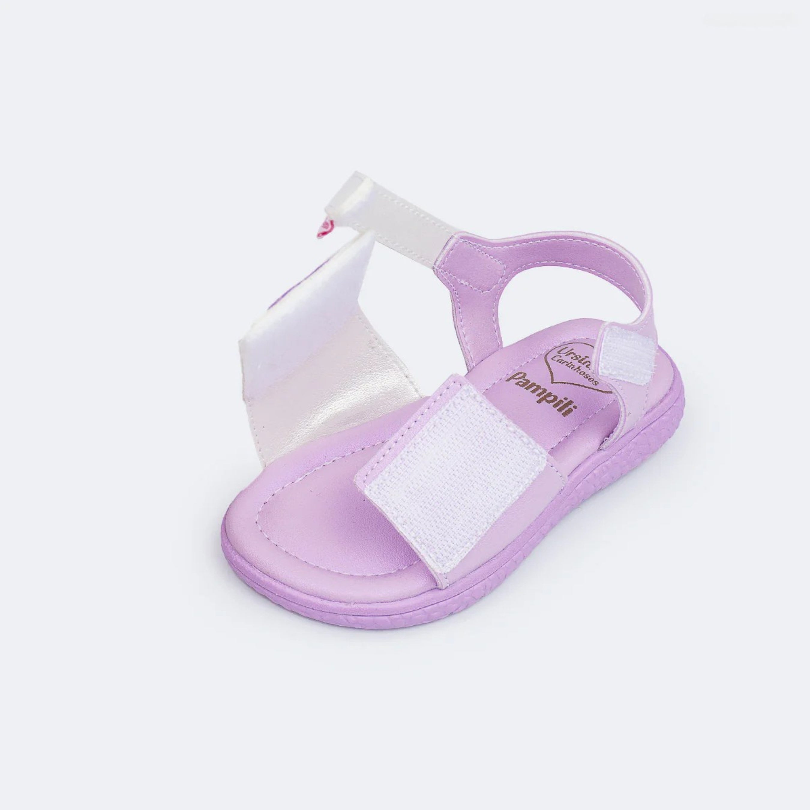 Sandália Infantil Pampili Bia Ursinhos Carinhosos Calce Fácil