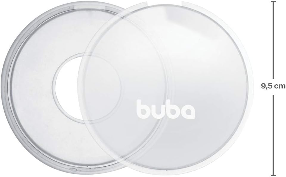 Conchas Protetoras para Amamentação Buba Kit com 2 Unidades Livre de BPA