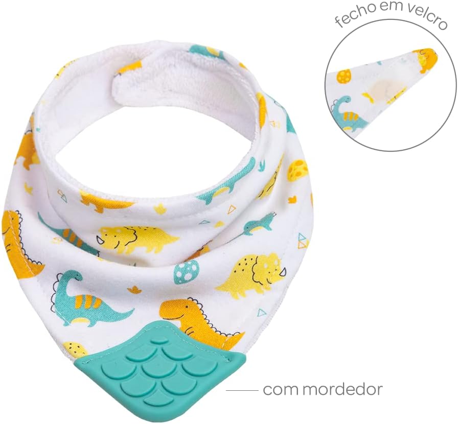Bandana Buba Com Mordedor +4 meses