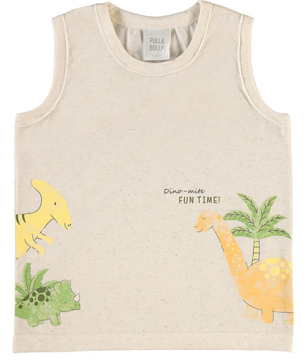 Conjunto Infantil Masculino Pulla Bulla Dino Mite Fun Time – Conforto e Estilo para o Dia a Dia