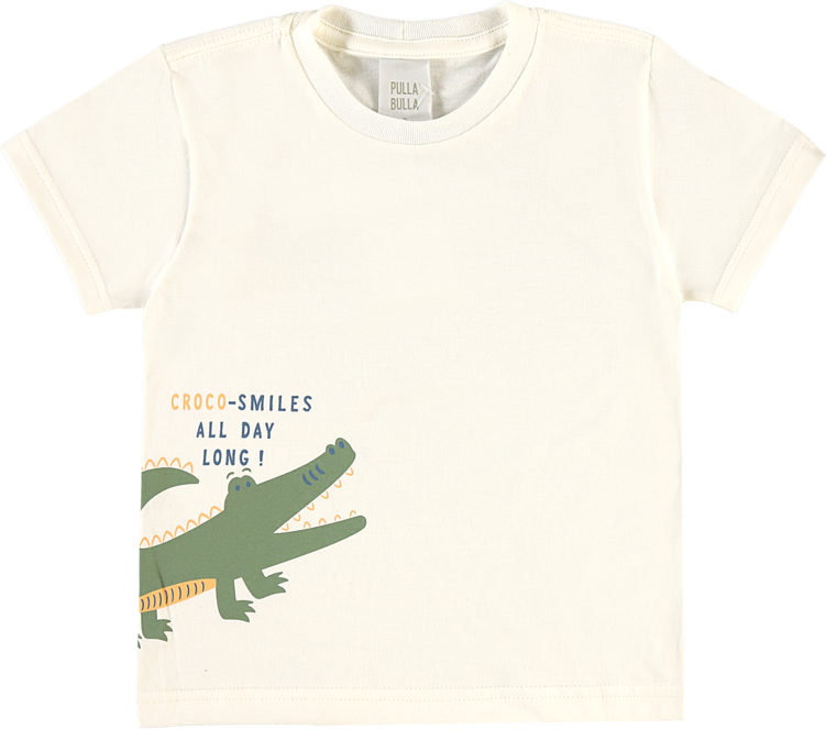 Conjunto Infantil Masculino Pulla Bulla Croco Smiles – Conforto e Estilo para o Dia a Dia