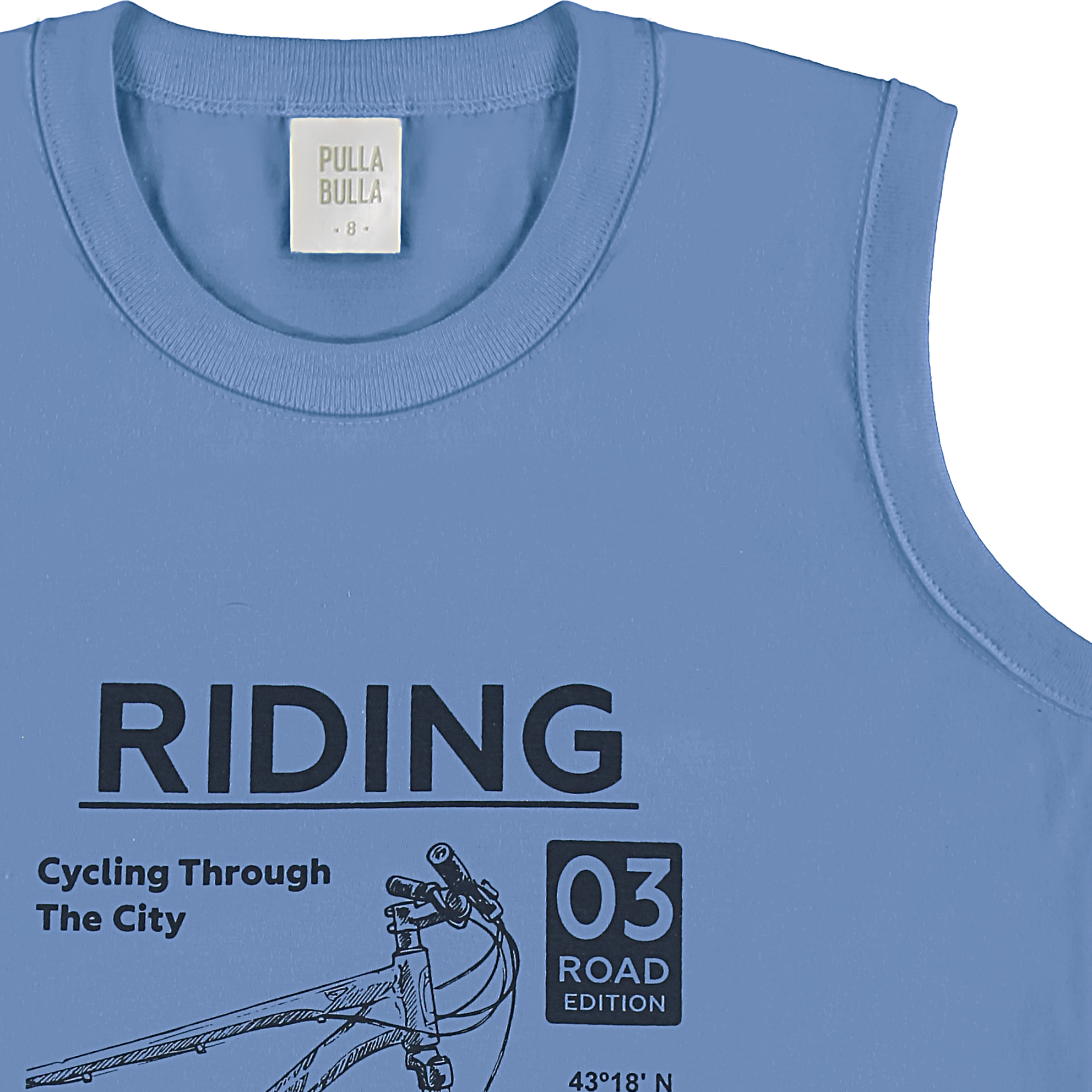 Regata Infantil Masculina Pulla Bulla Riding – Conforto e Estilo para os Dias Quentes