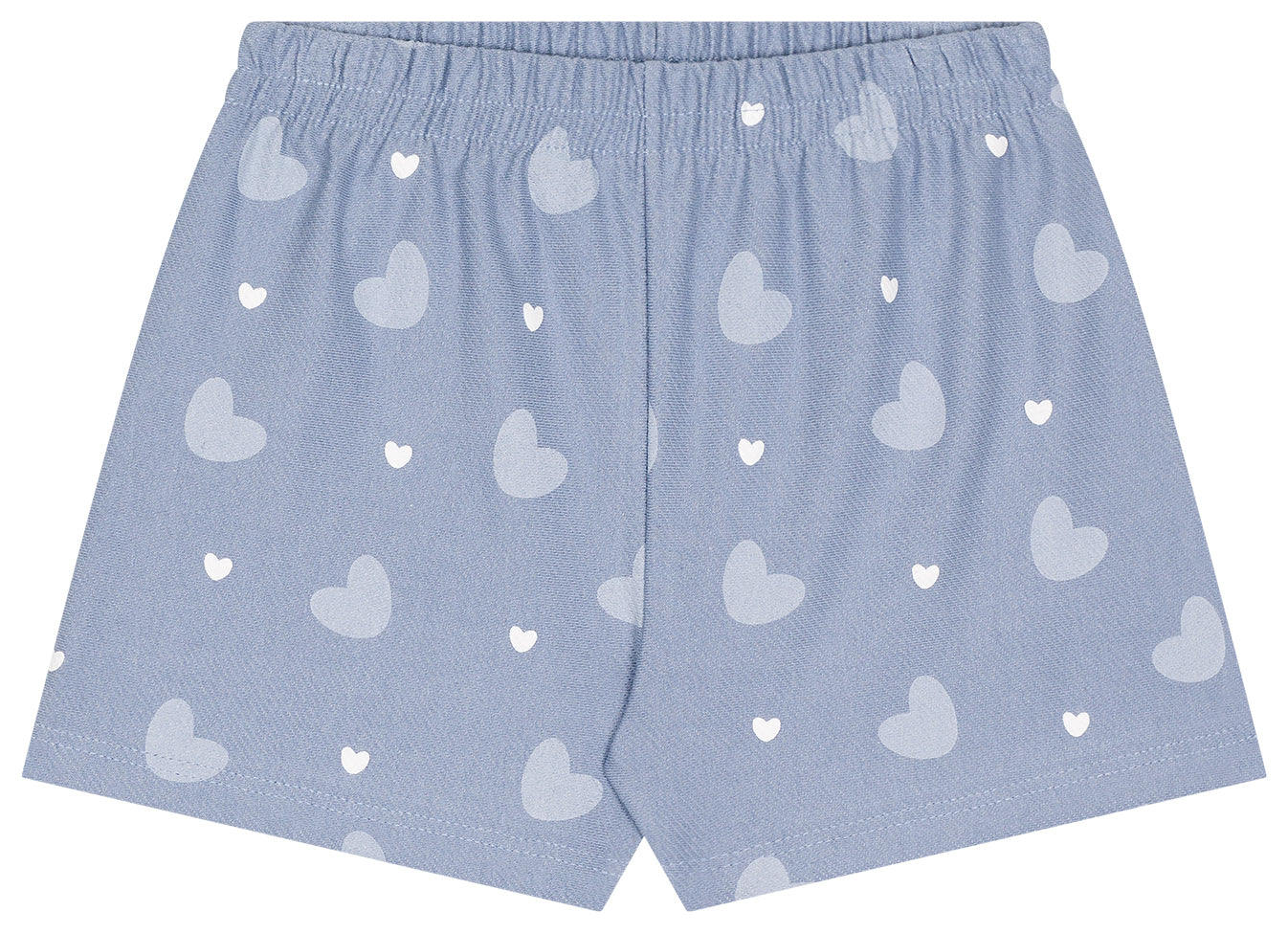 Conjunto Infantil Feminino Kamylus Corações – Conforto e Estilo para o Dia a Dia