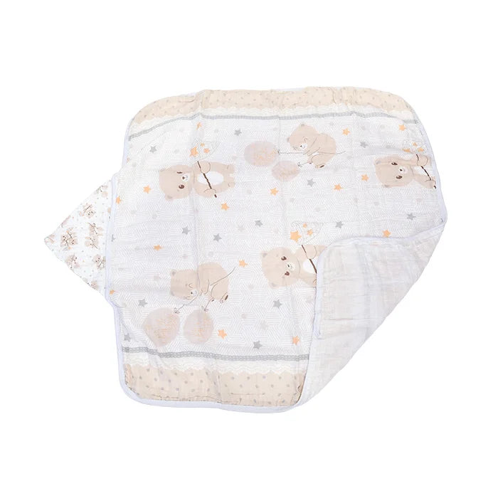 Toalha de Banho Bebê Soft Baby Nice com Capuz 85cm x 85cm 100% Algodão