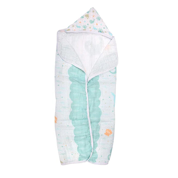 Toalha de Banho Bebê Soft Baby Nice com Capuz 85cm x 85cm 100% Algodão