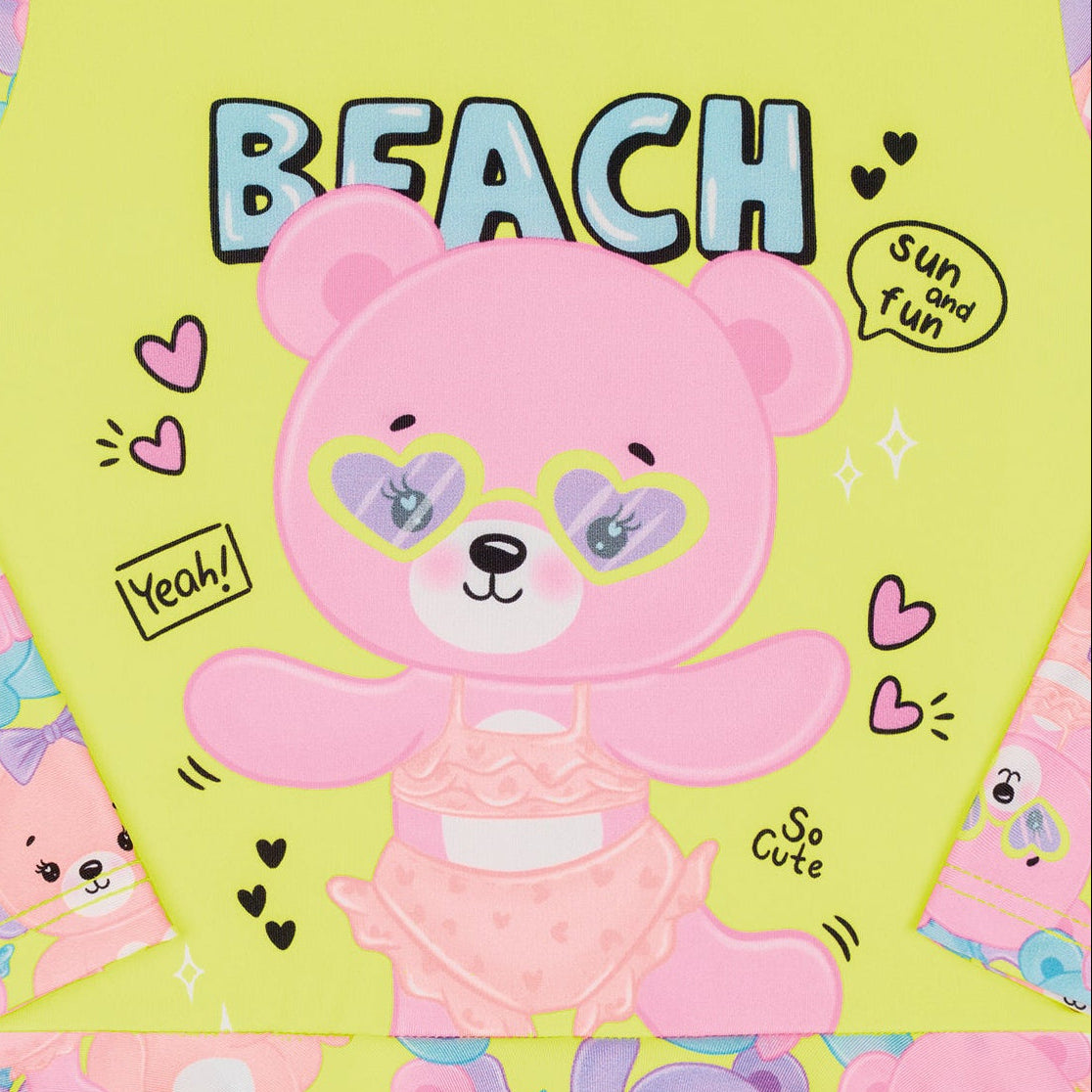 Maiô Manga Longa Kamylus Tchibum Beach UV50+ – Proteção Solar para Praia e Piscina