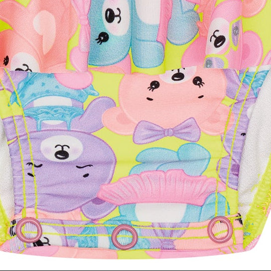 Maiô Manga Longa Kamylus Tchibum Beach UV50+ – Proteção Solar para Praia e Piscina