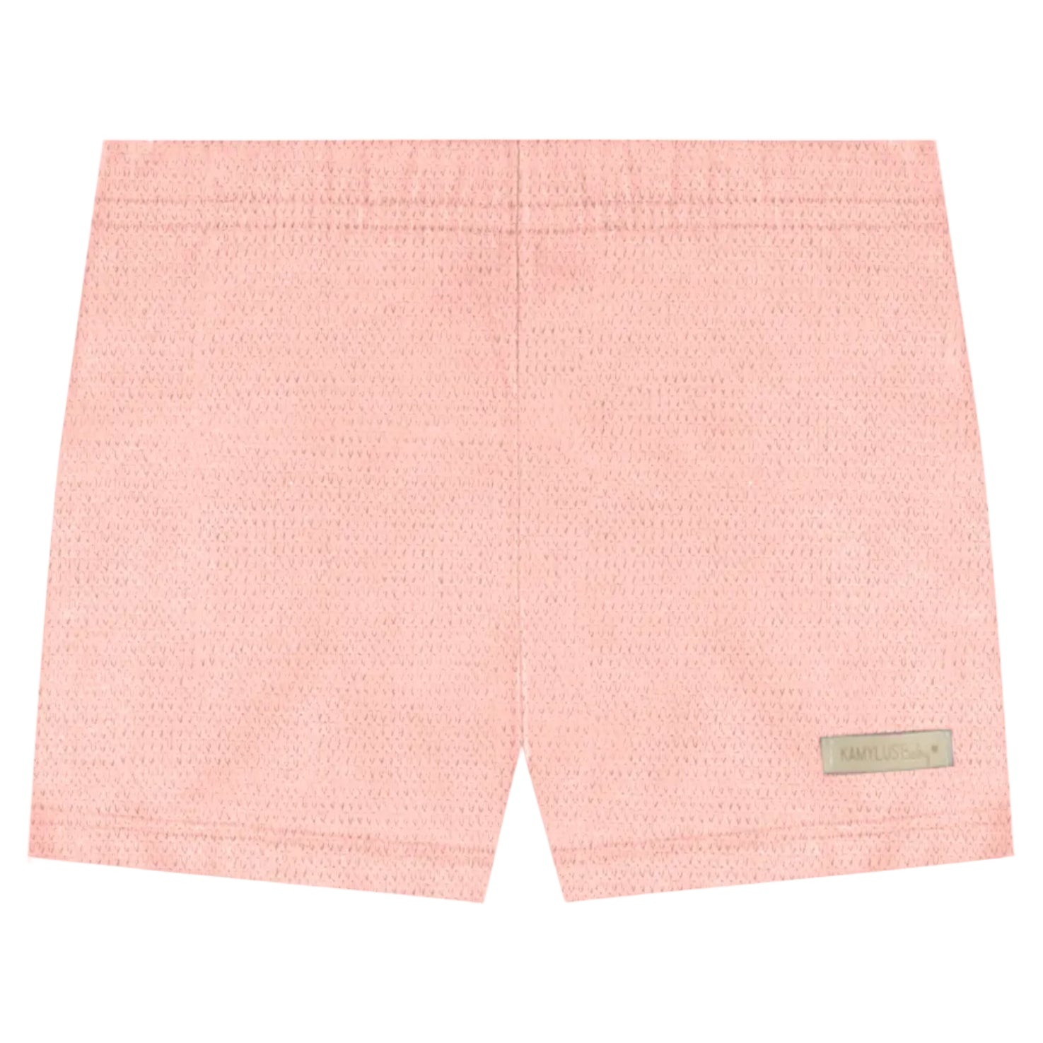 Conjunto Infantil Feminino Kamylus Batinha Favinho Sublimado e Shorts Piqué