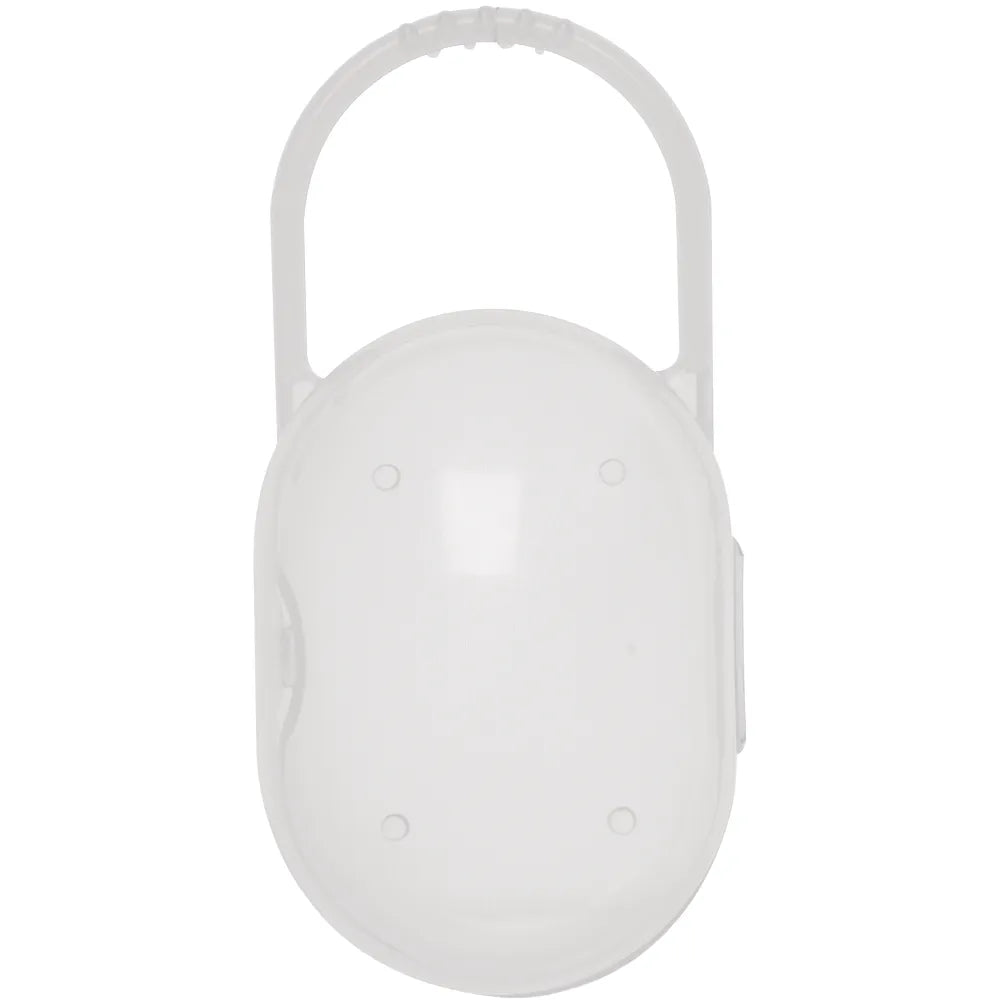 Porta-Chupeta Infantil Buba Transparente com Alça BPA Free