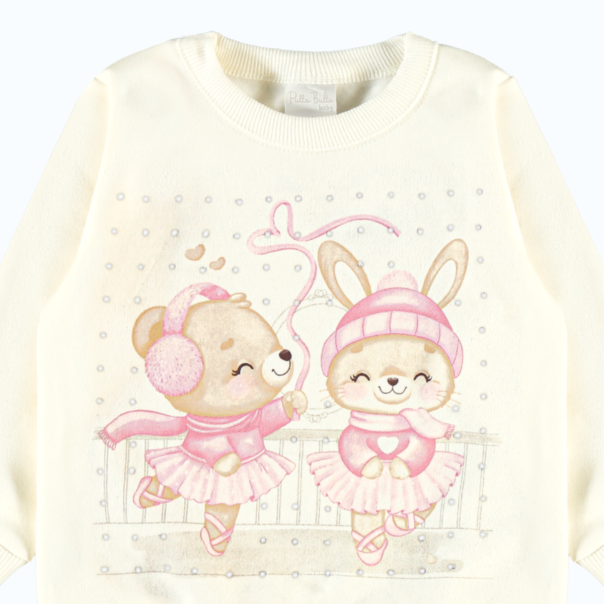 Conjunto Infantil Feminino Pulla Bulla Bailarinas
