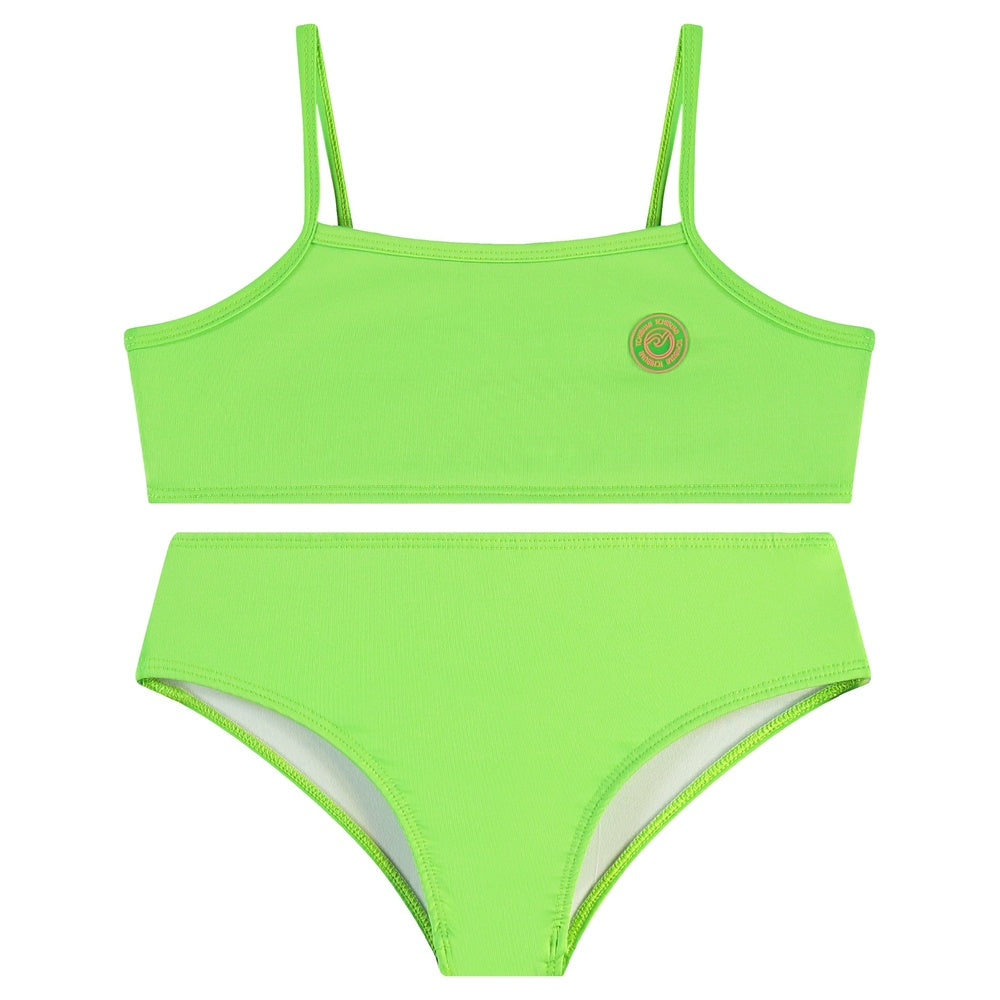 Conjunto Biquíni Infantil Feminino Kamylus Tchibum Liso UV50+