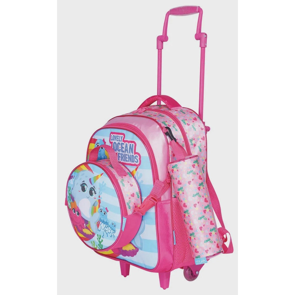 Kit Mochila Winth Kids Stylus Narval 3 Peças