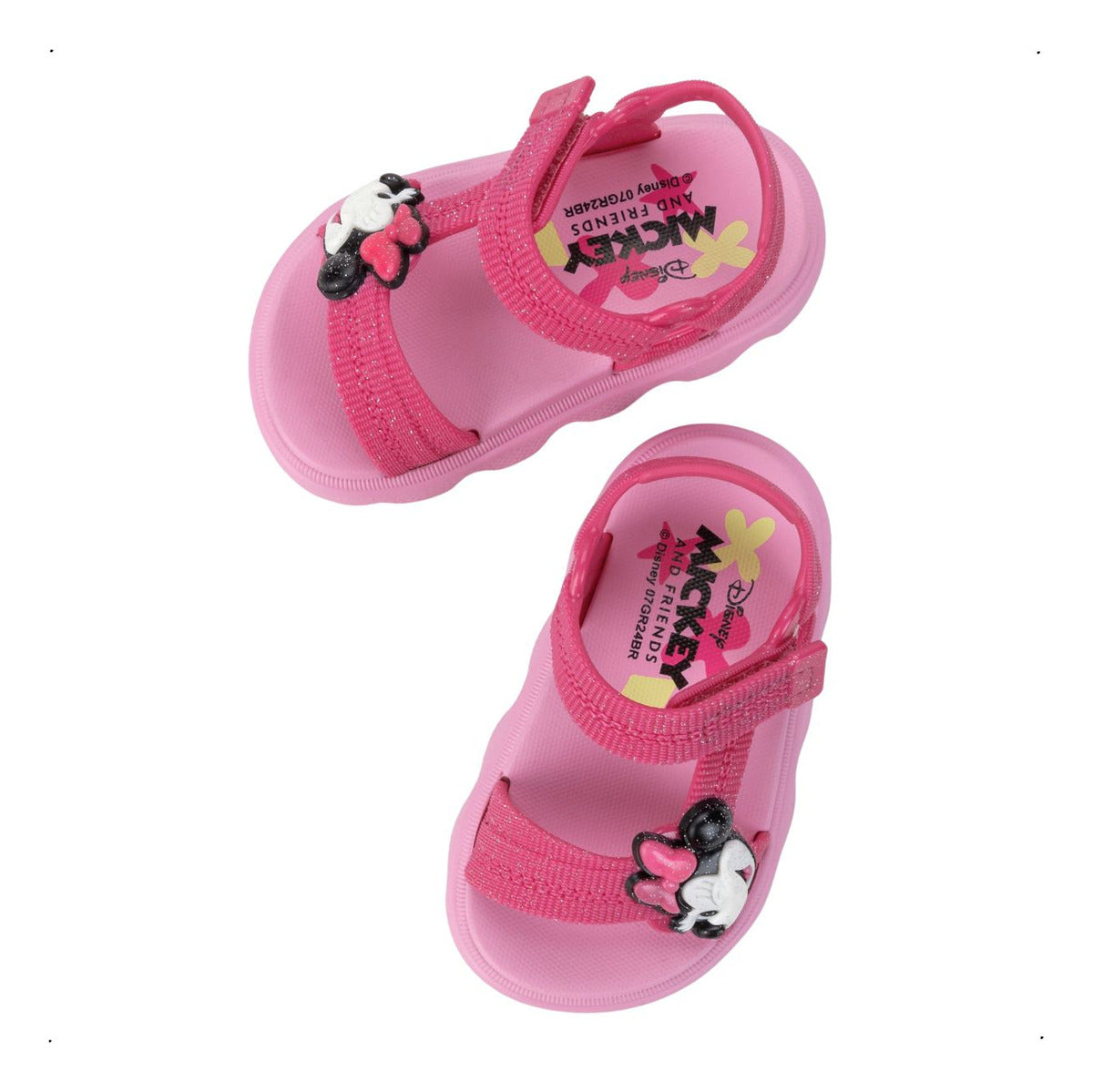 Sandália Baby Grendene Kids Easy Disney Personagens Calce Fácil Antiderrapante