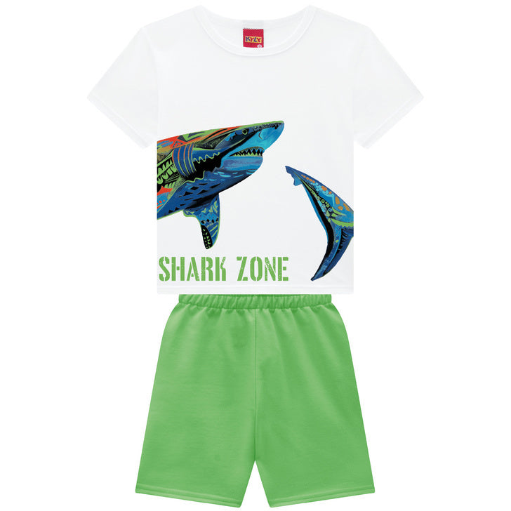 Conjunto Kyly Masculino Shark Zone