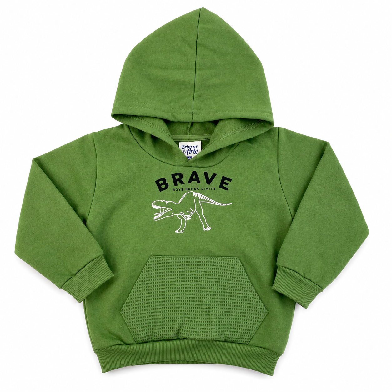 Conjunto Masculino Brincar e Arte Brave Moletom
