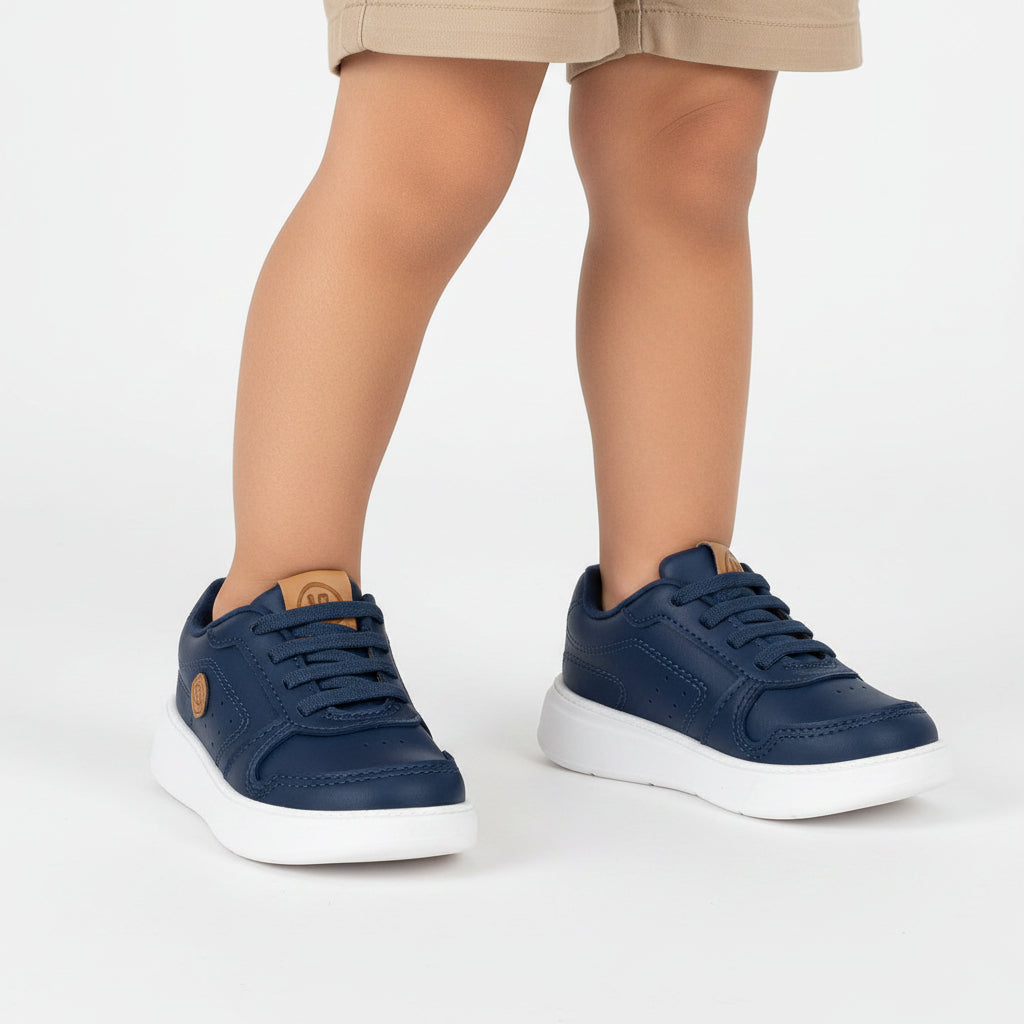 Sapatênis Infantil Masculino Molekinho Casual Mônaco