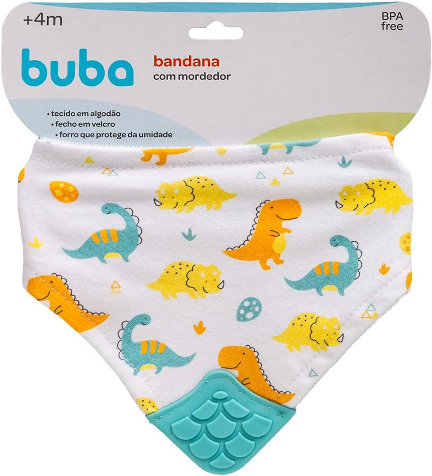 Bandana Buba Com Mordedor +4 meses