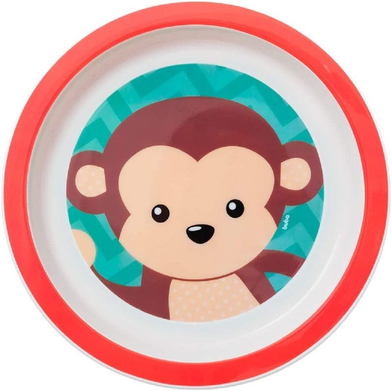 Pratinho Raso Bebê Buba Microondas 6M