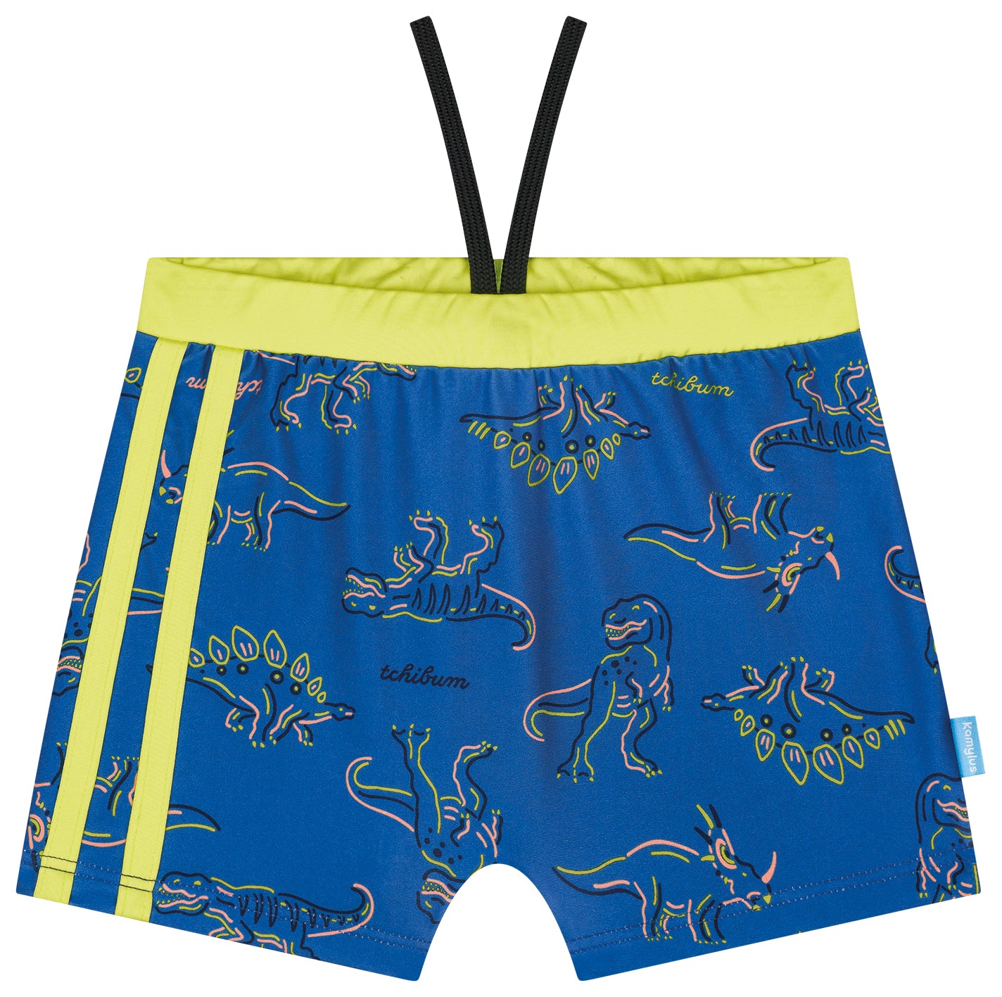 Sunga Infantil Kamylus Boxer Tchibum Dinos Proteção UV50+ – Conforto e Estilo