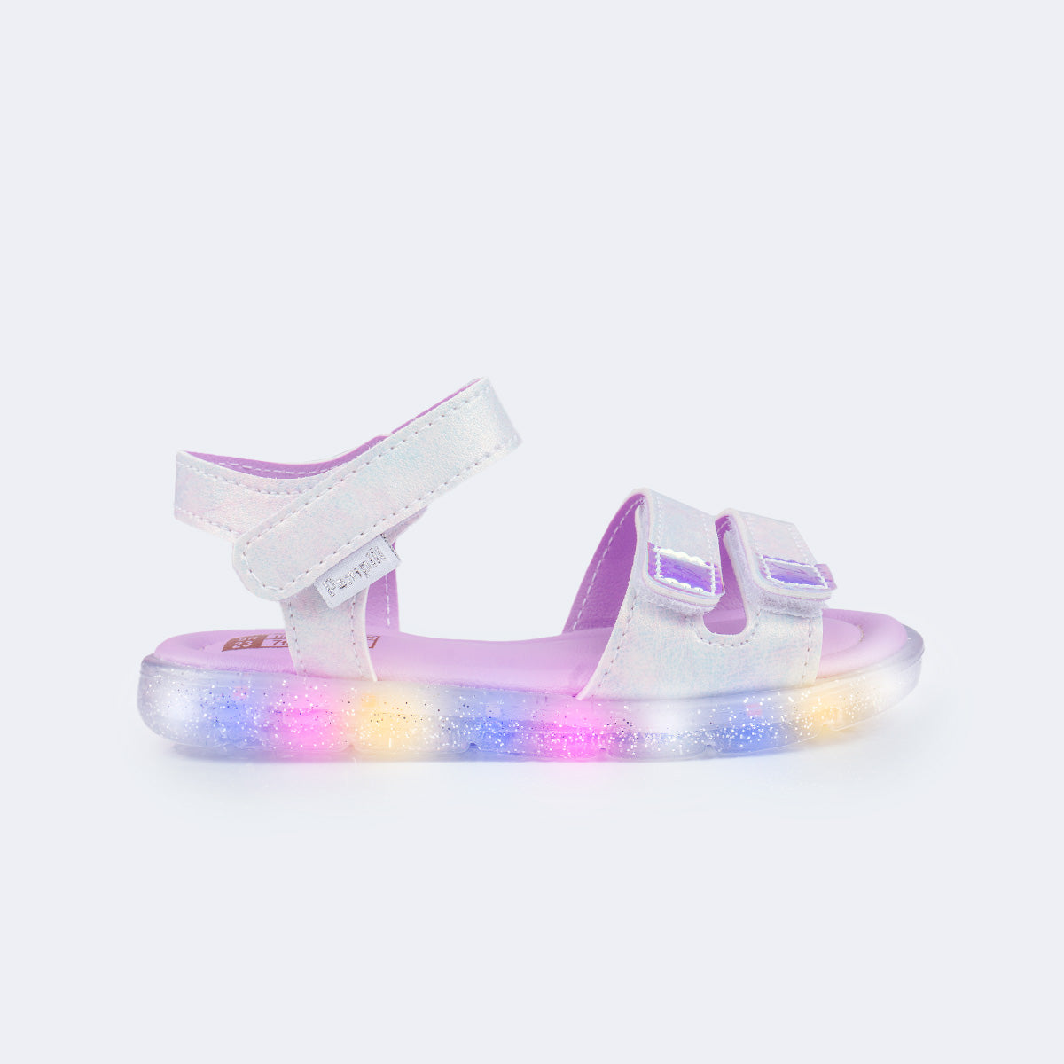 Sandália de Led Infantil Pampili Lulli Tie Dye