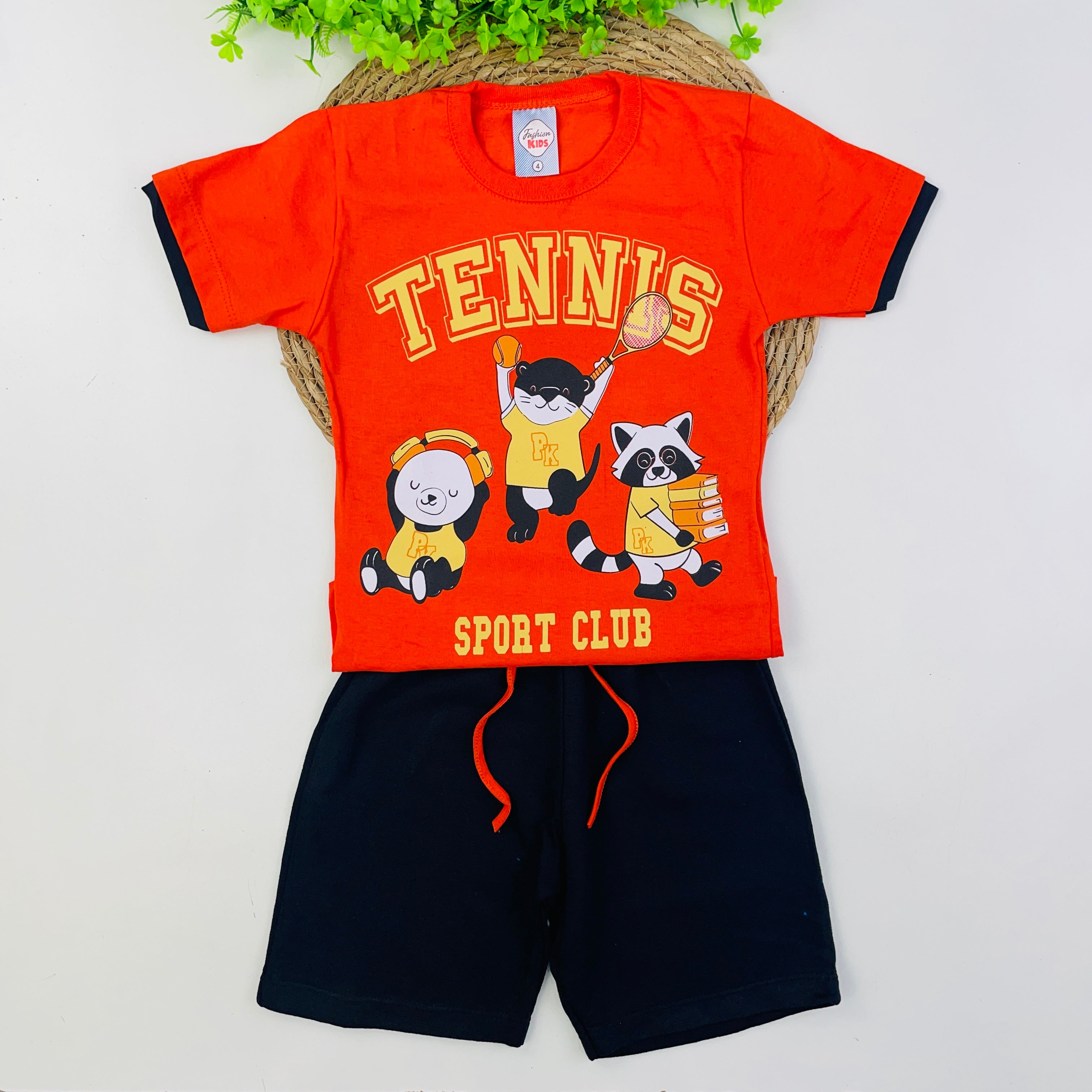 Conjunto Fashion Kids Infantil MeninoTennis Sport Club