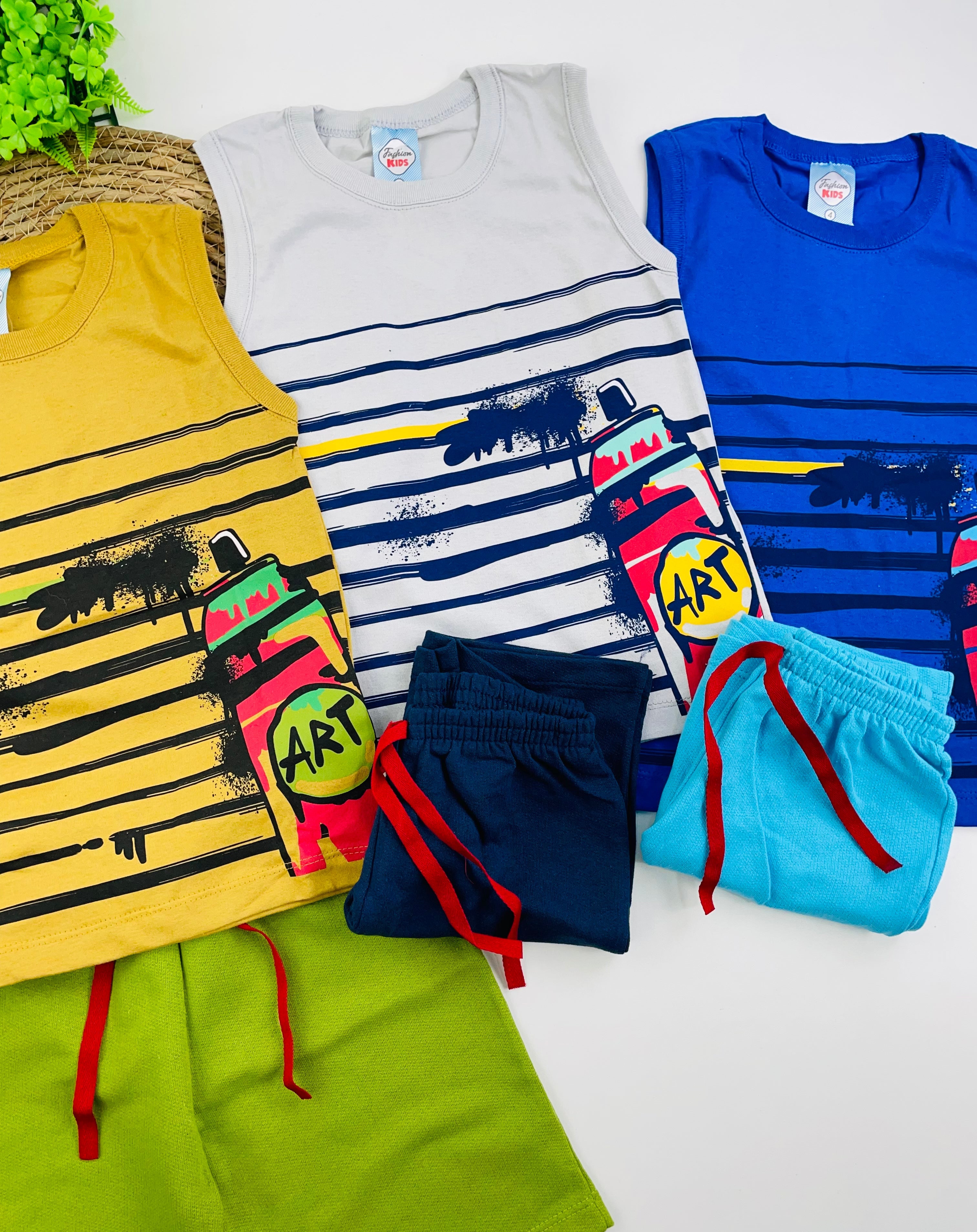 Conjunto Masculino Fashion Kids Art
