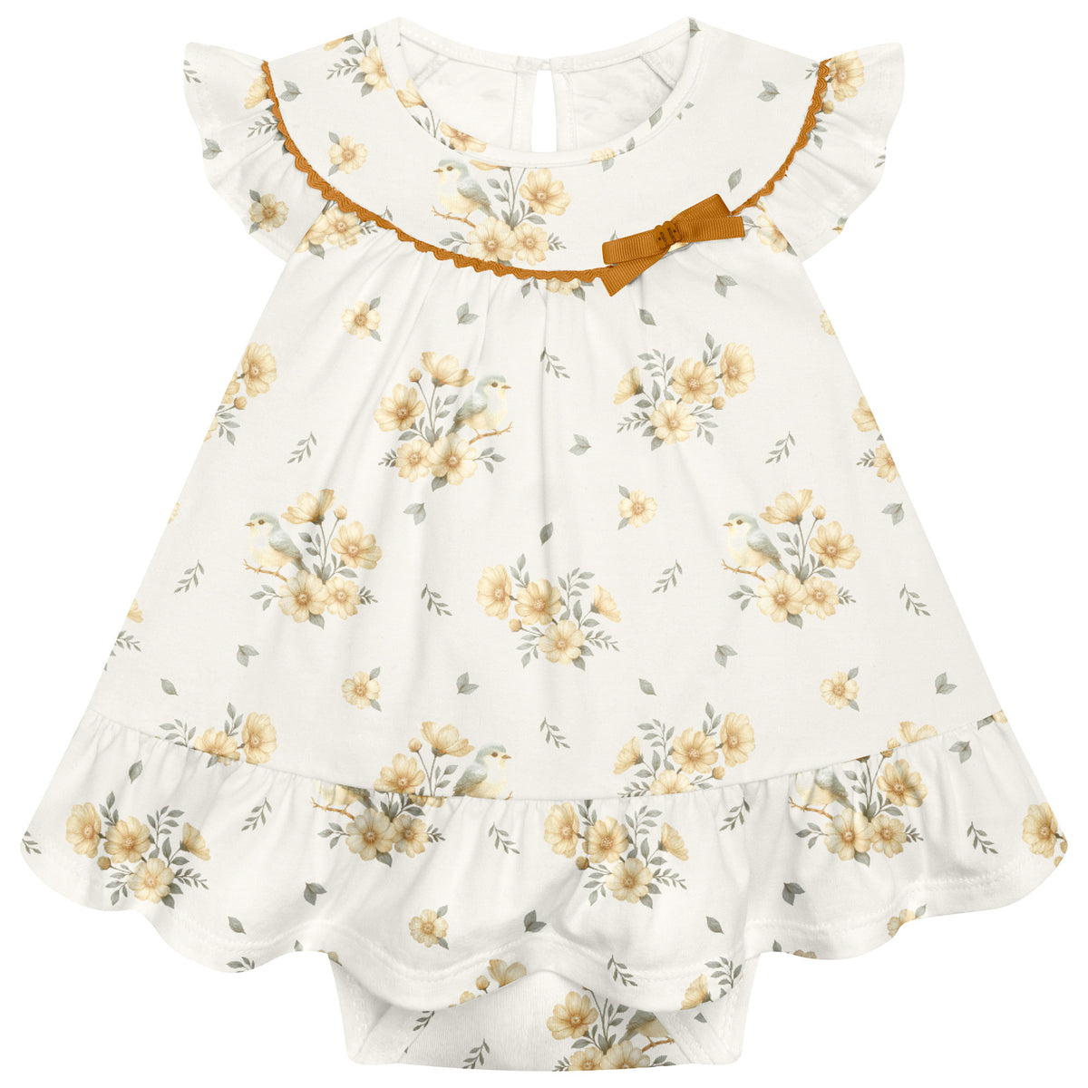 Vestibody Bebê Milon Floral