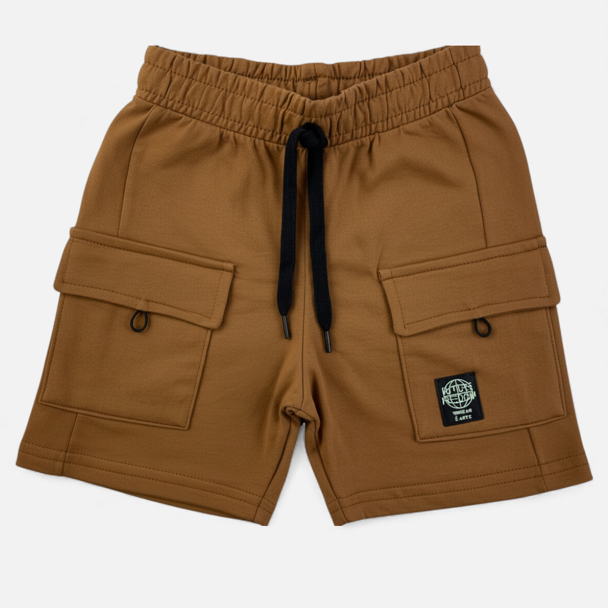 Bermuda Masc Brincar E Arte Moletinho Com Bolso