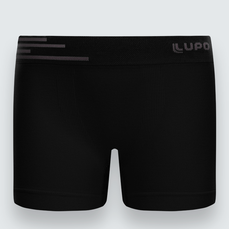 Cueca Boxer Infantil Lupo Kids Microfibra Sem Costura