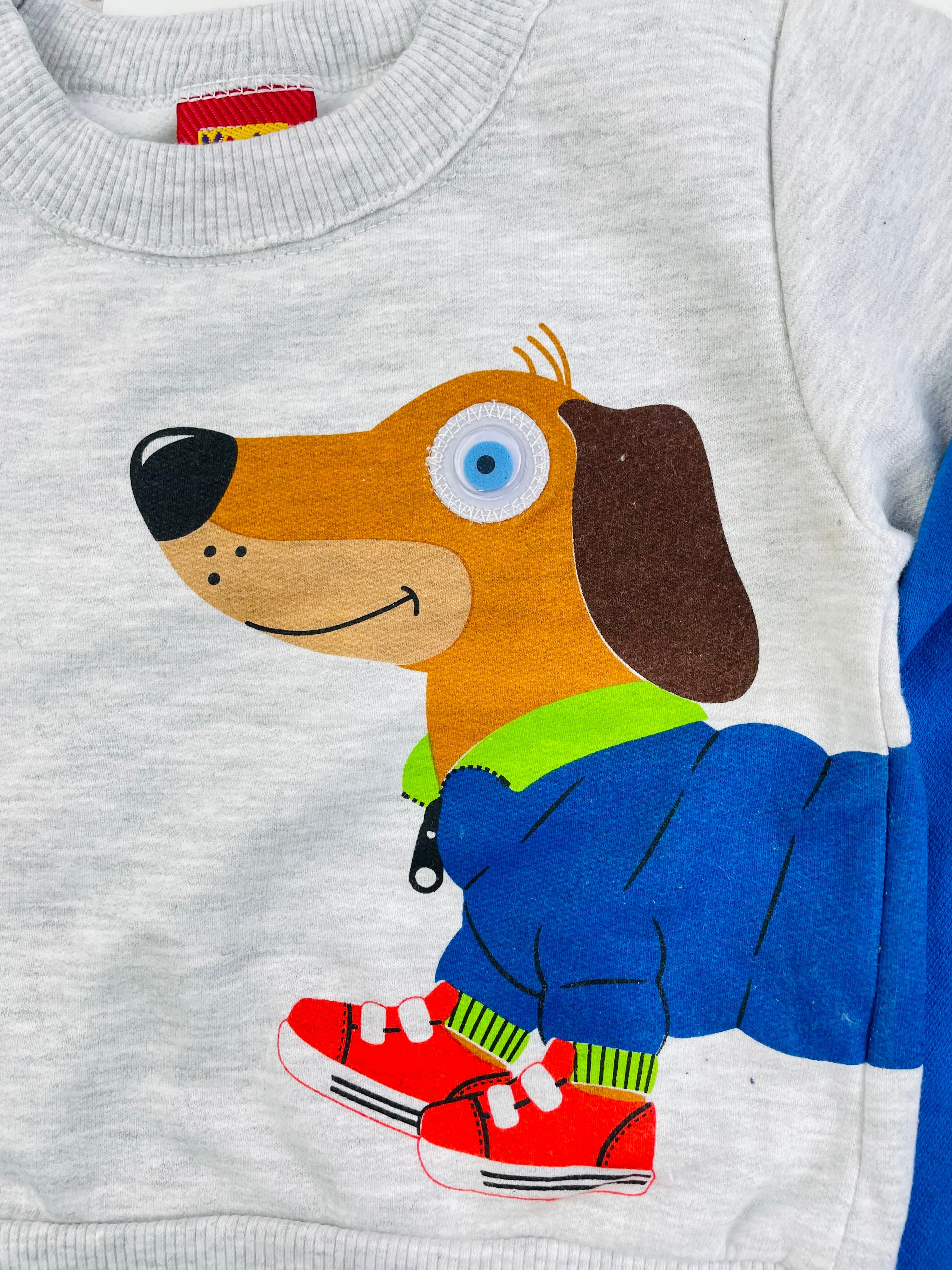 Conjunto Masculino Kyly Cachorro Lest Run