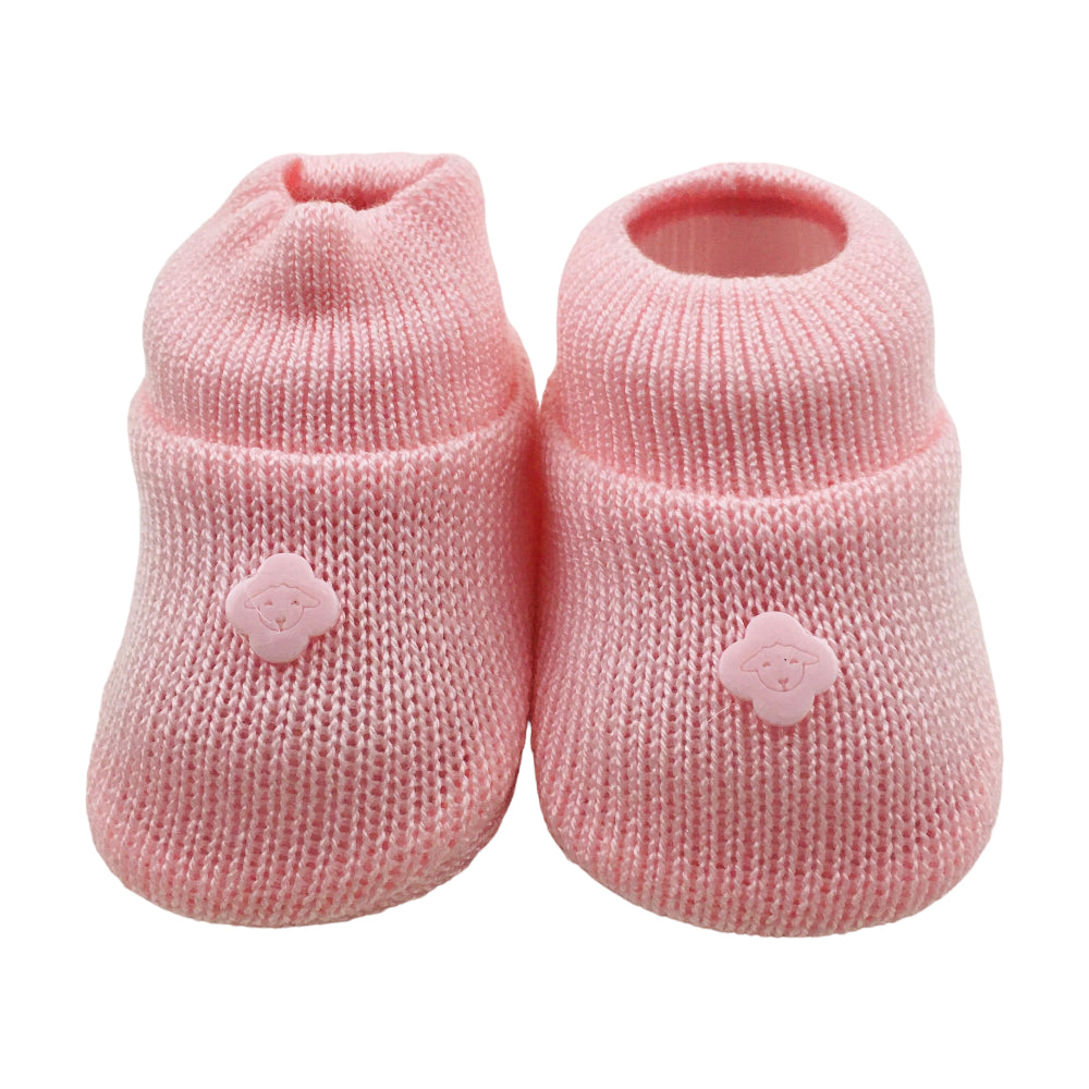 Sapatinho Bebe Tricot Liso