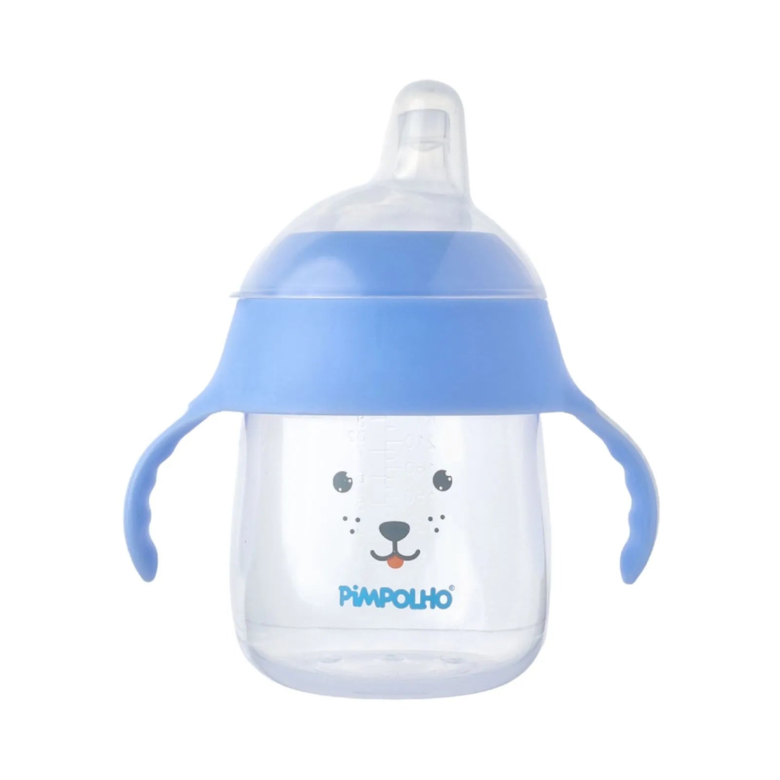 Copo Treinamento Pimpolho com Bico de Silicone e Tampa