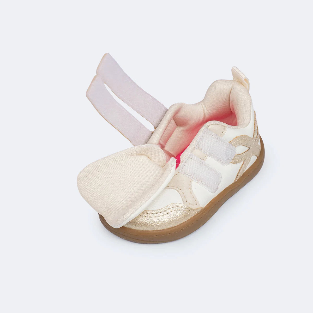Tênis Infantil Pampili Sophie Laço Conceito Barefoot e Autonomia