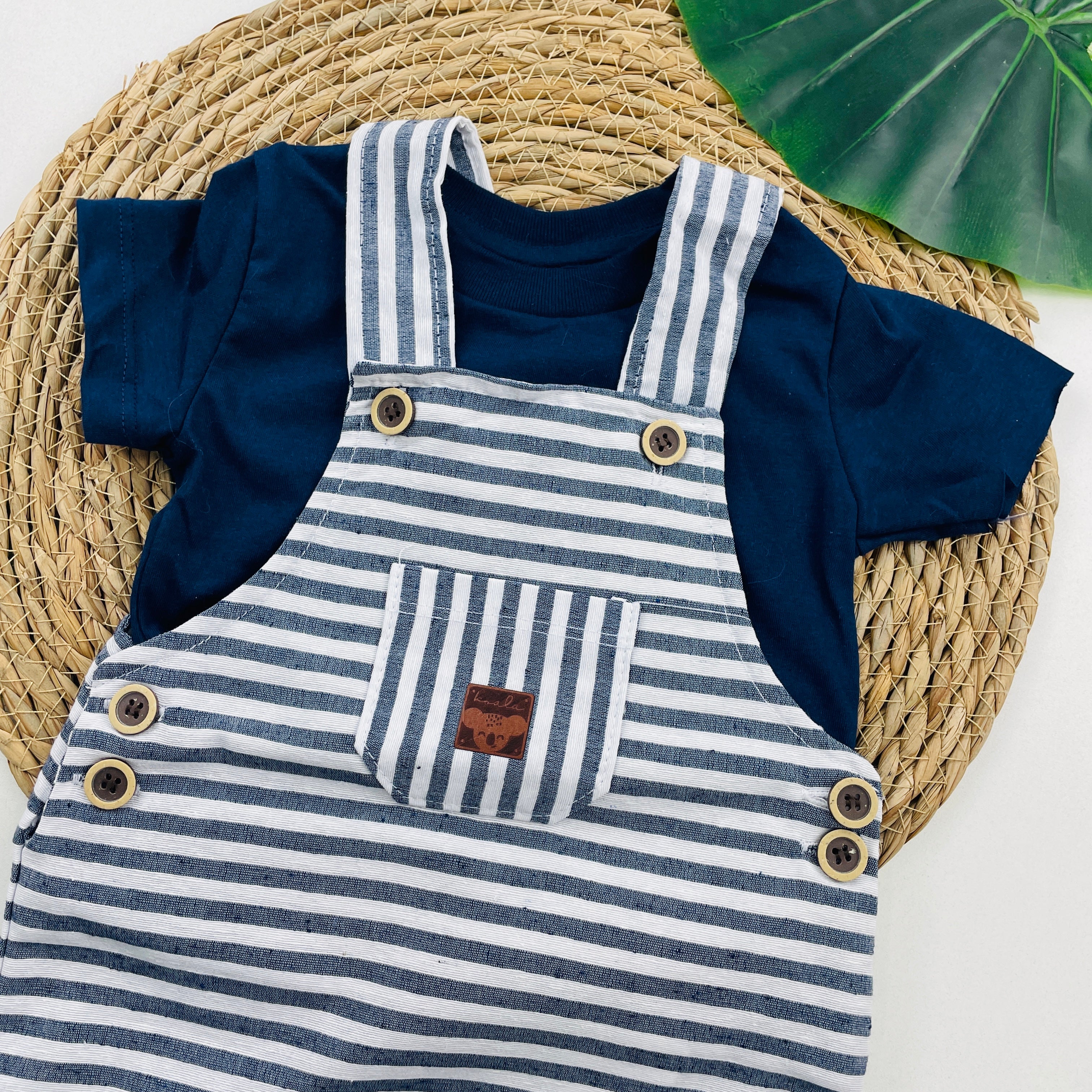 Conjunto Kiko e Kika Listrado