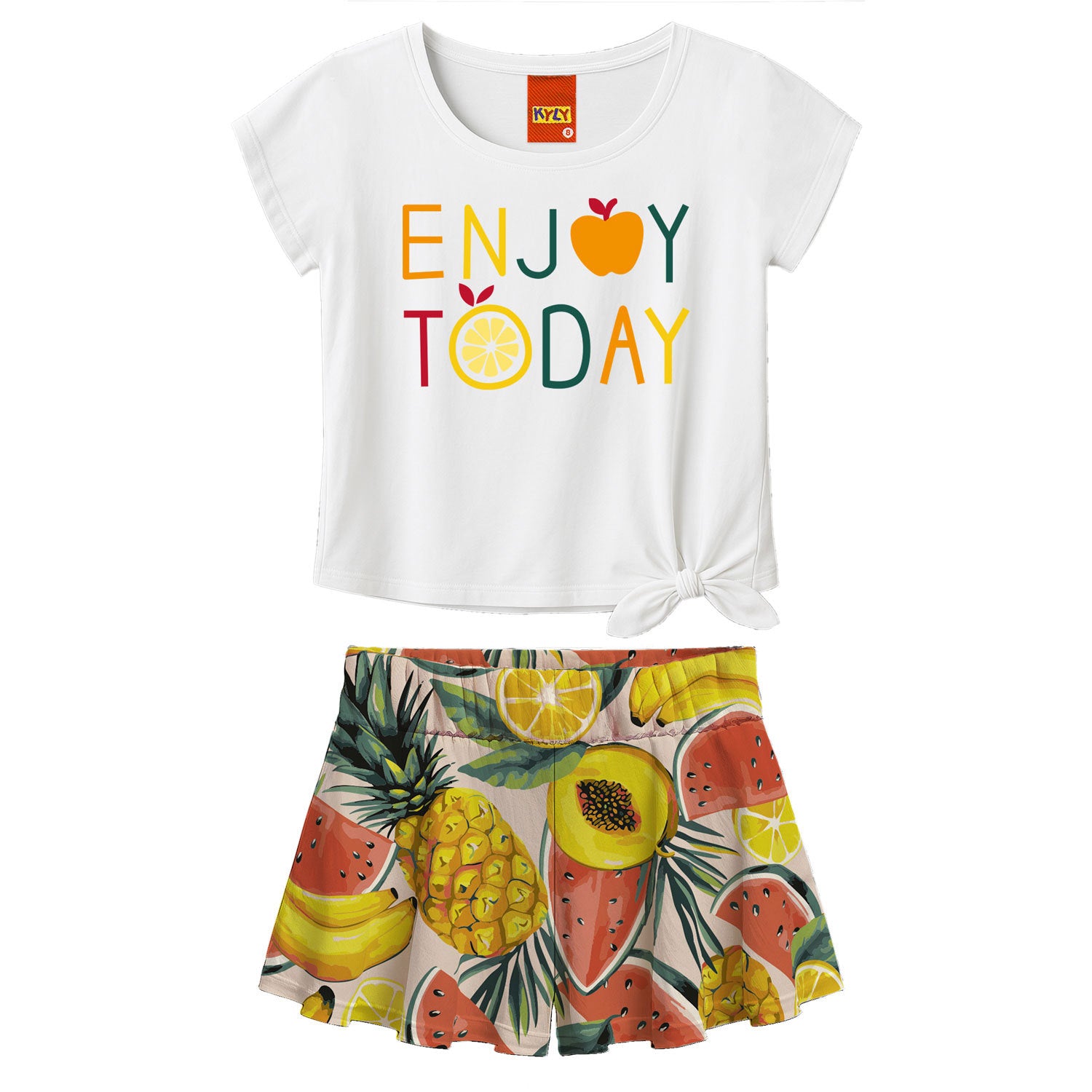 Conjunto Infantil Feminino Kyly Enjoy Today