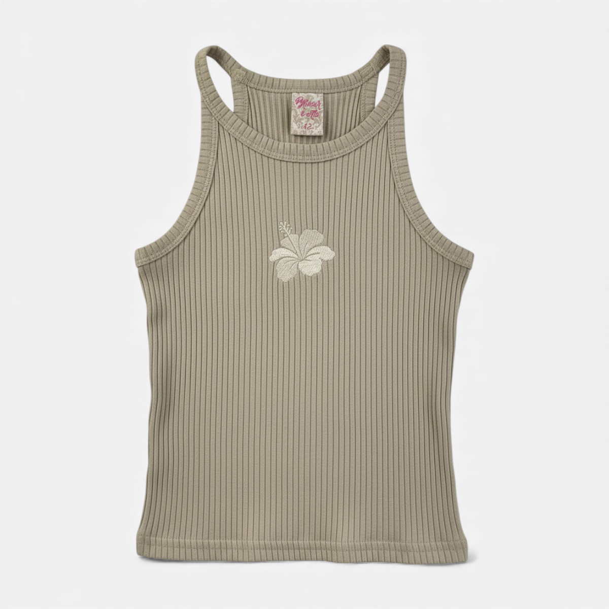 Cropped Brincar e Arte Ribana Flor