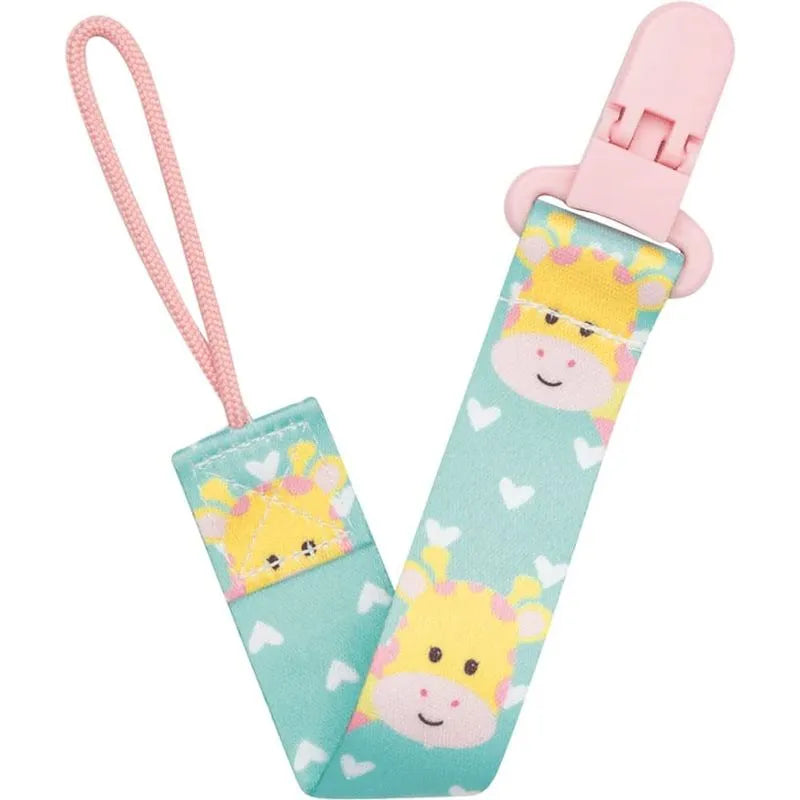 Prendedor de Chupeta Infantil Buba Animal Fun Seguro 3 Meses+