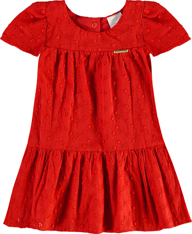 Vestido Bebê Pulla Bulla em Laise
