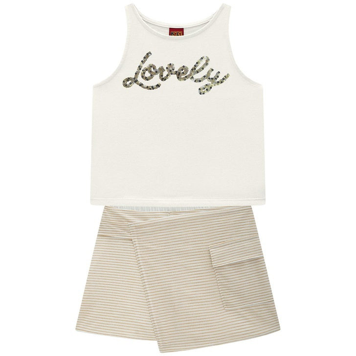 Conjunto Kyly Infantil Feminino Lovely