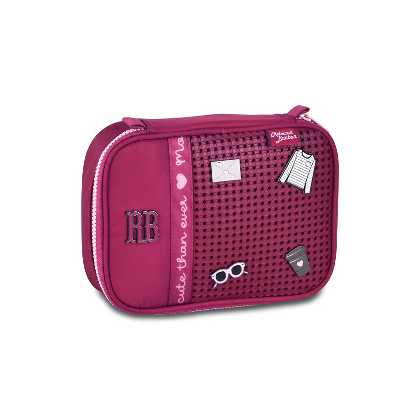 Estojo Box Escolar Rebecca Bonbon Love Bonbon Coleção 2027 Original Clio
