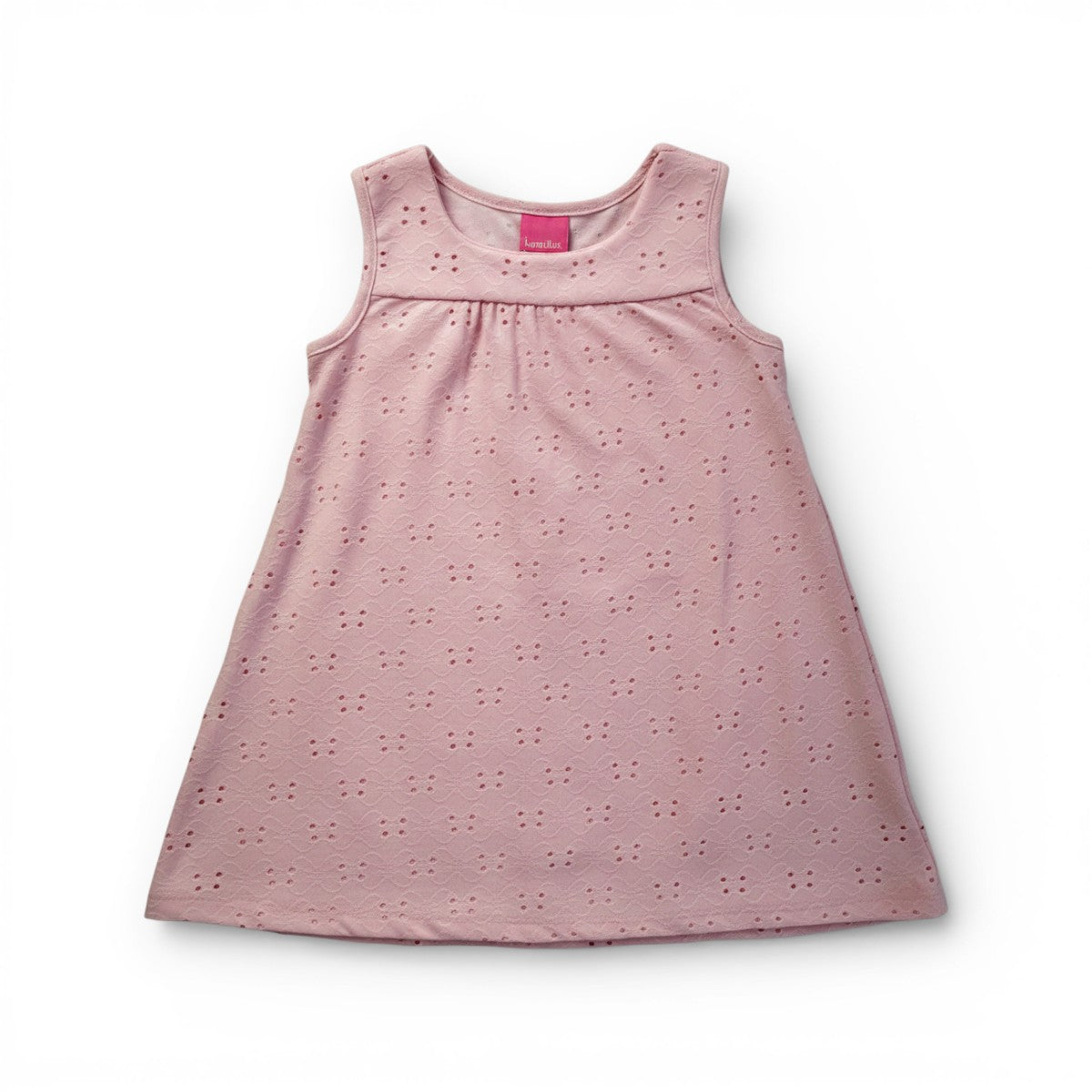 Vestido Infantil Kamylus em Malha Laise Borboleta