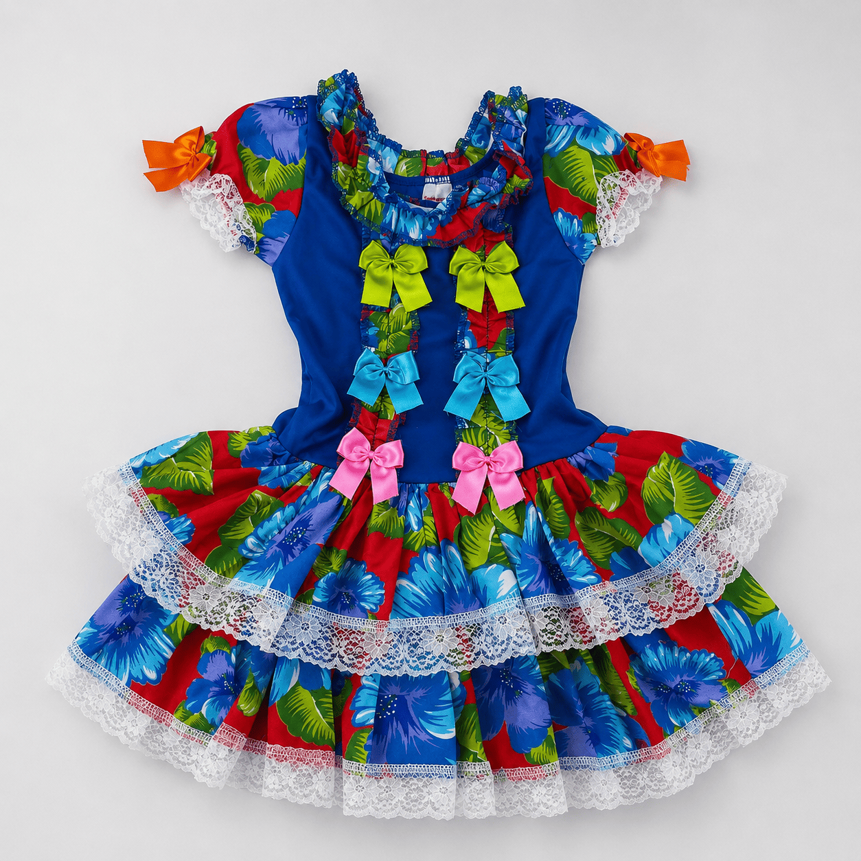 Vestido Infantil Festa Junina Quadrilha Caipira Menina