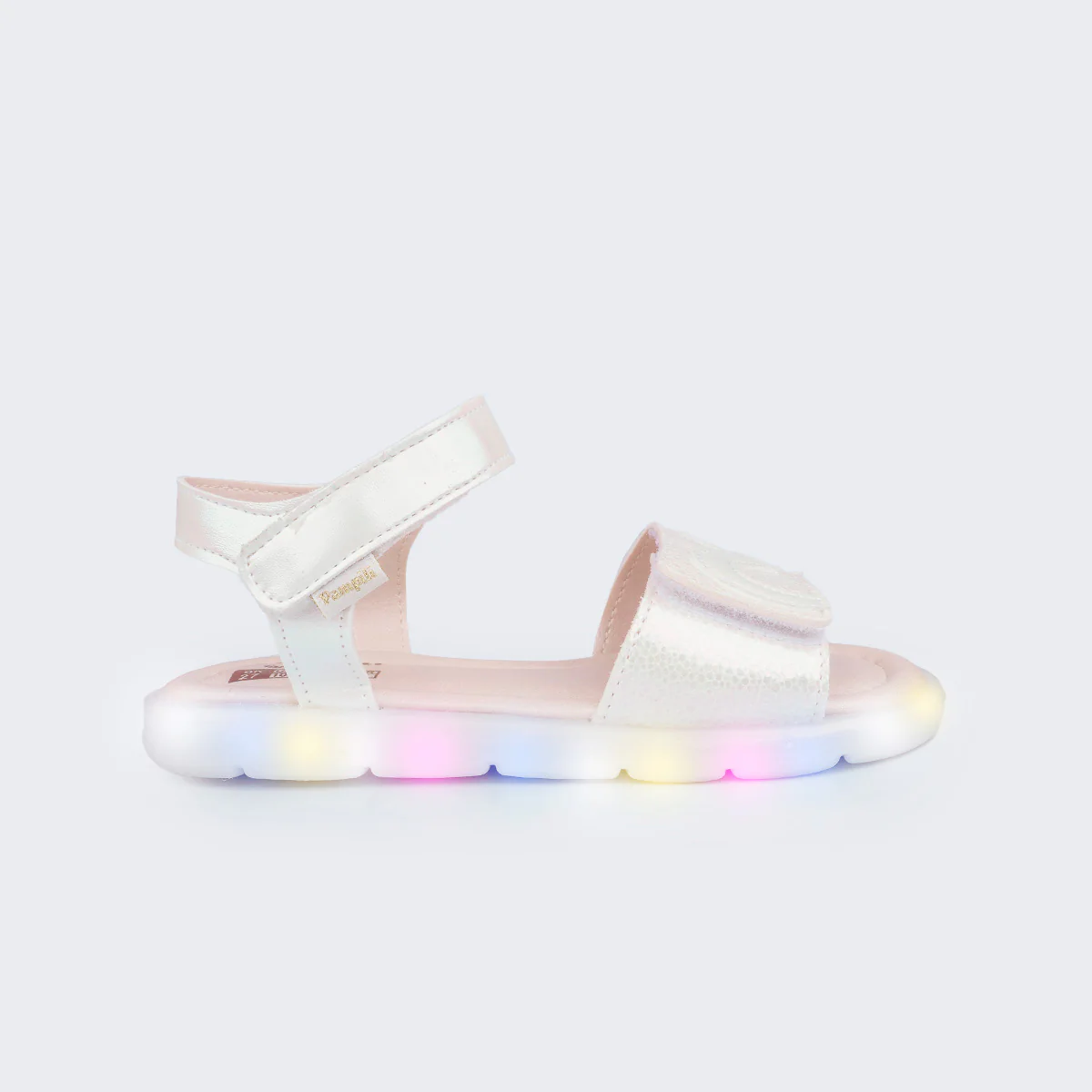 Sandália Infantil Pampili Lulli Led Luz Coração
