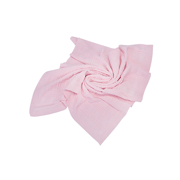 Manta Tricot Dengo Lisa 85x85cm para Bebê