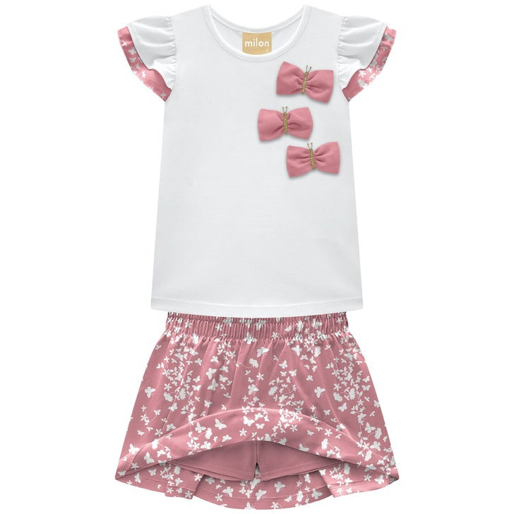 Conjunto Infantil Milon Borboletas