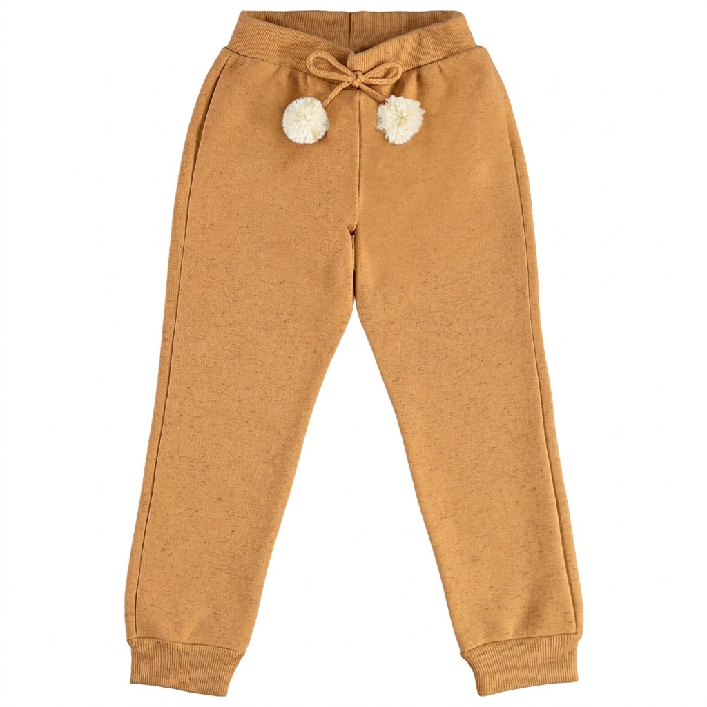 Calça Infantil Feminina Pulla Bulla Moletom Básica Confortável