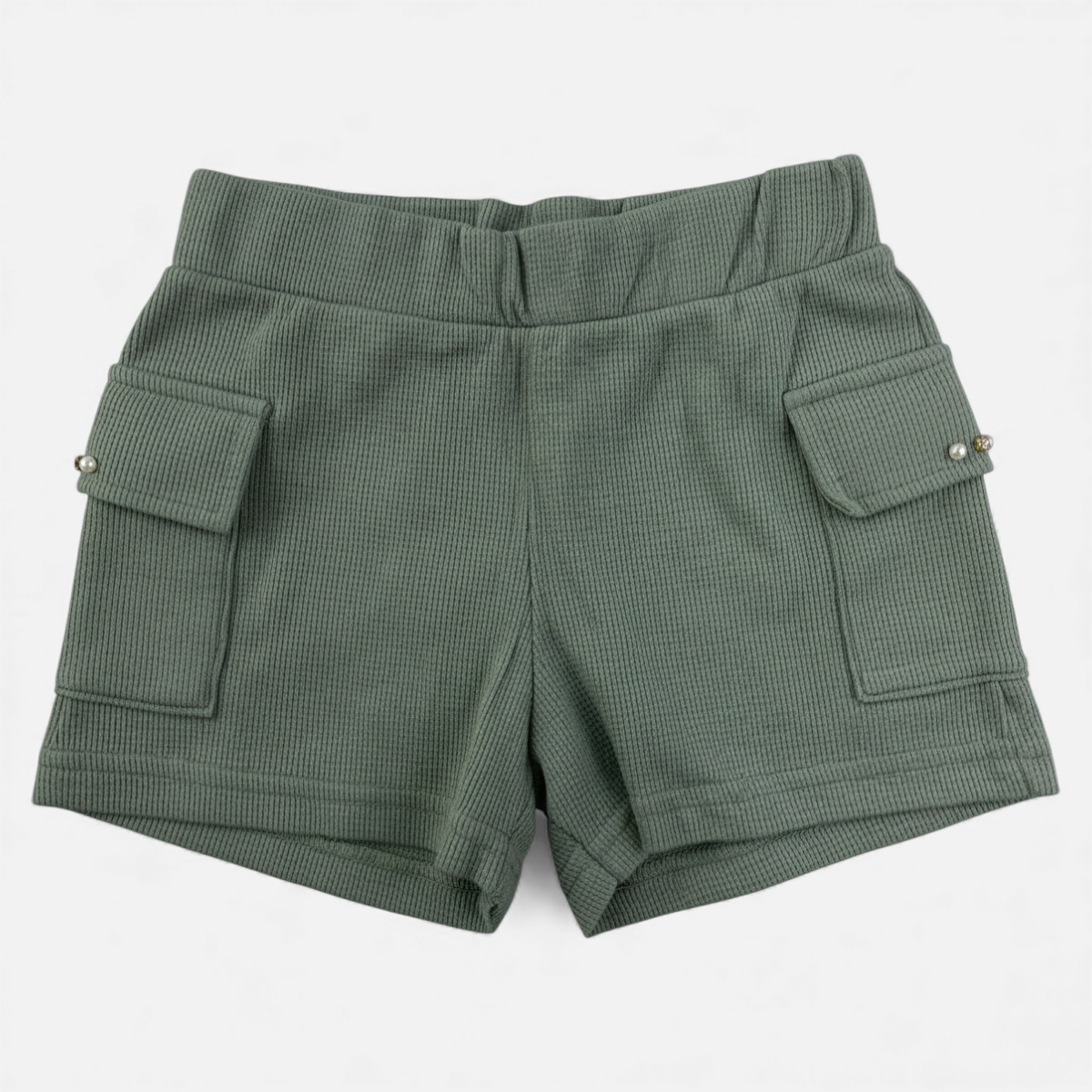 Short Feminino Brincar e Arte  Favo Com Bolso